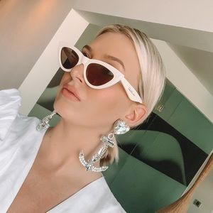 Celine Cat-Eye Sunglasses | Cream